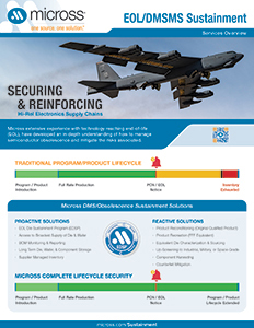 DMSMS Sustainment Solutions Flyer