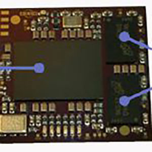 Embedded computing module built with Si interposer