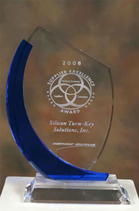 2006 Northrop Grumman Supplier Excellence Award