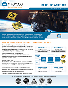 Hi-Rel RF Solutions Flyer