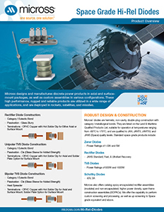 Space-Grade Hi-Rel Diodes Flyer